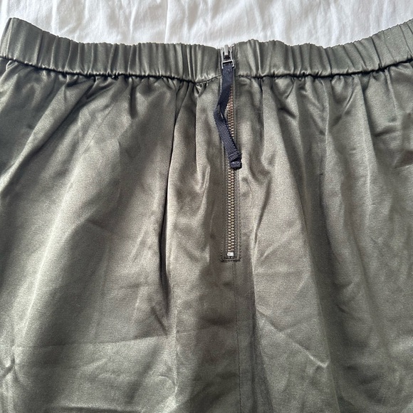 Olive Green Women's Skirt - Picture 6 of 15